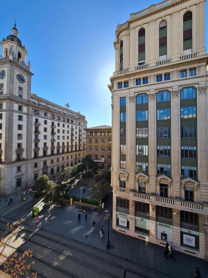 Dos Torres Atico Duplex - Centrico Con Vistas A La Ciudad Apartment Zaragoza Bagian luar foto
