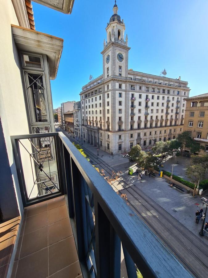 Dos Torres Atico Duplex - Centrico Con Vistas A La Ciudad Apartment Zaragoza Bagian luar foto